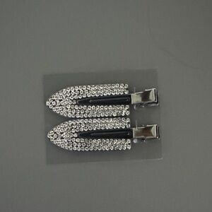 Kitsch Sparkling Rhinestone Hair Clips